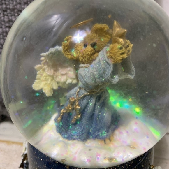 Hallmark Other - ❤️Hallmark Precious Moments Angel Bear Snow Globe